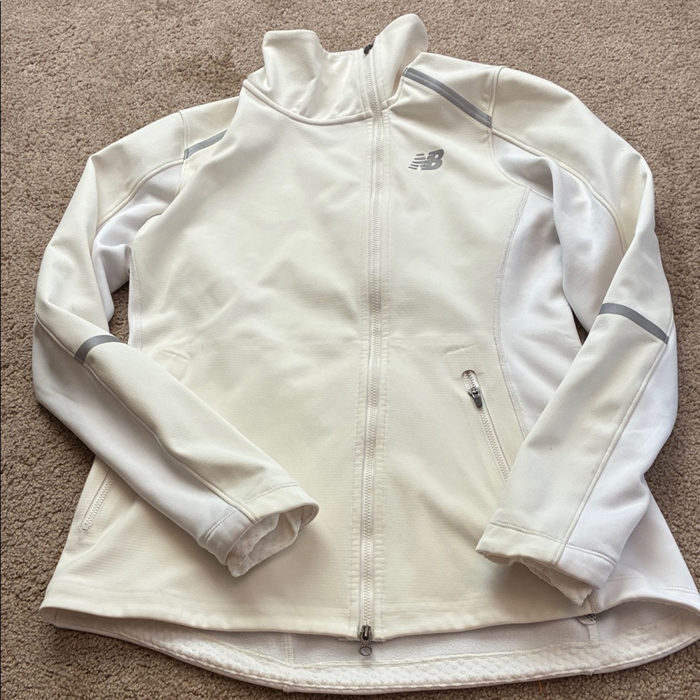 New Balance Women's Off-White Ski Jacket size S